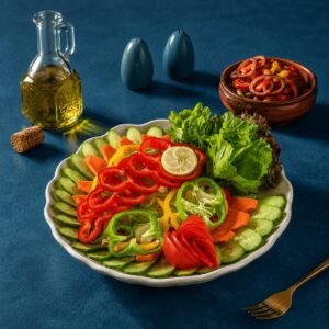 سلطة شرائح (Sliced Salad)