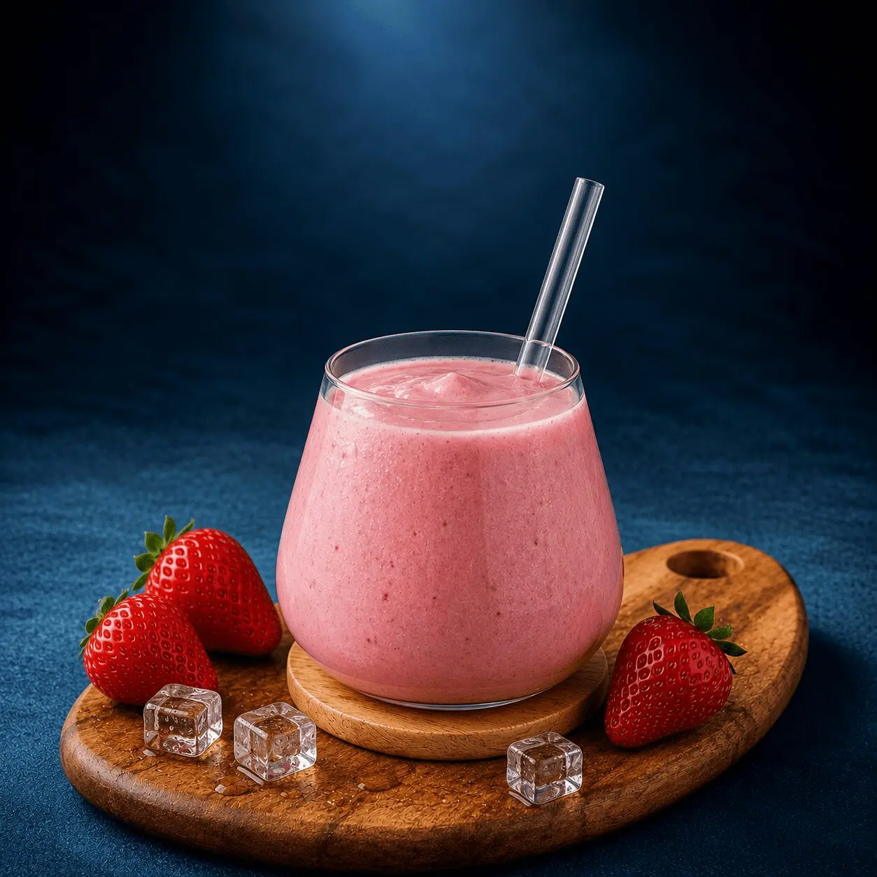 سموزي فراولة (Strawberry Smoothie)
