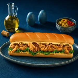 سندوتش جمبري مقلي (Fried Shrimp Sandwich)